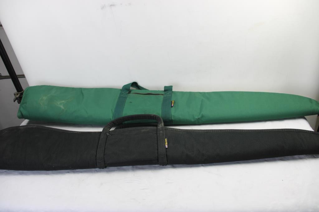 Allen Rifle Bags, Green, Black, And Camo, 3 Pieces