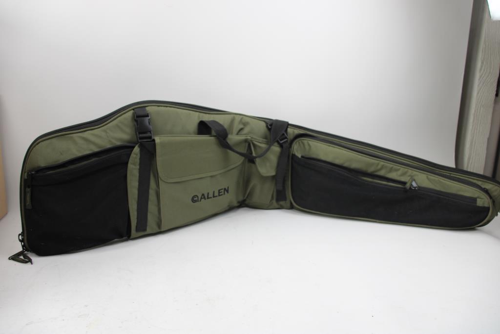 Allen Rifle Cases, Kolpin Zip-Up Gun Case, And Green Plastic Case With ...