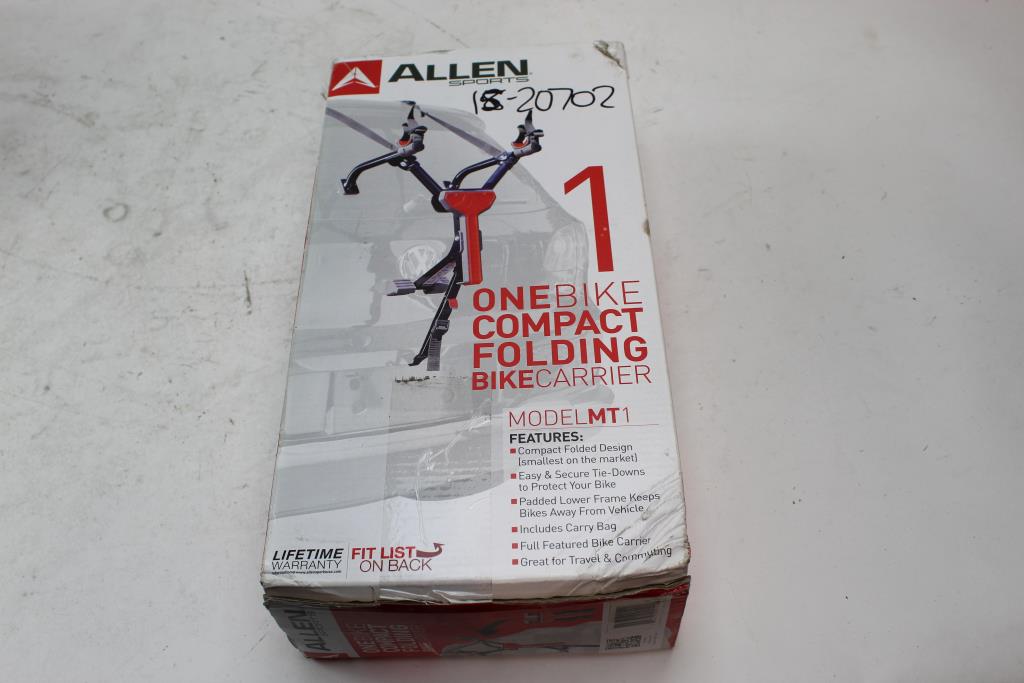 Allen Sports Compact Folding Bike Carrier Property Room