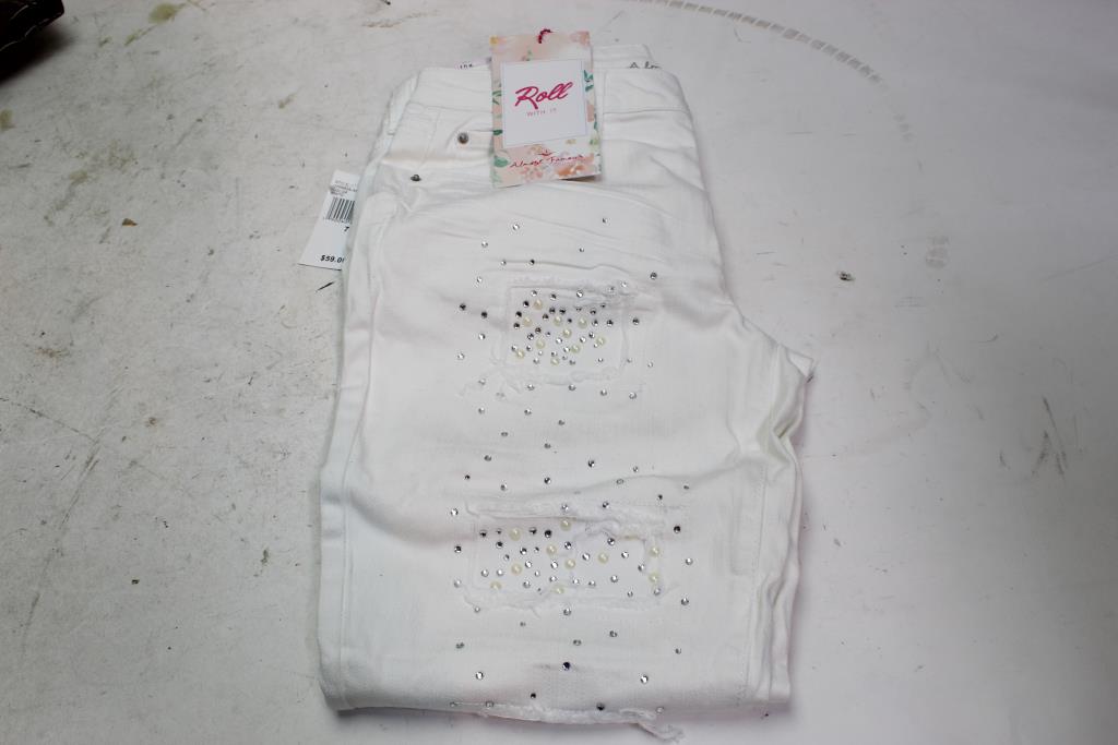 almost famous white jeans