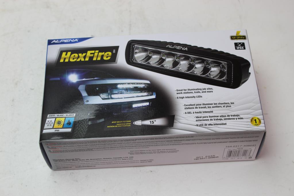 Alpena HexFire LED Light Property Room