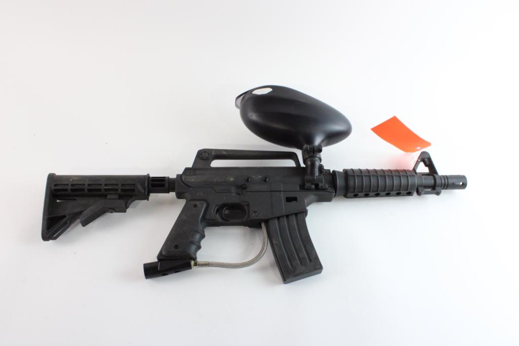 Alpha Black Paintball Marker Property Room