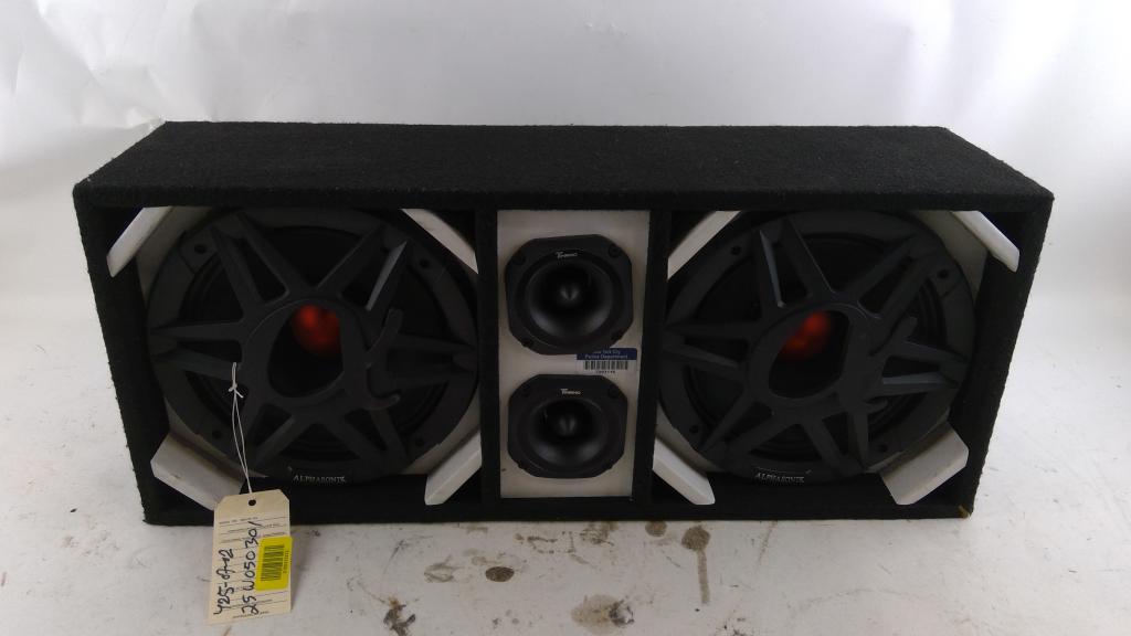 AlphaSonik Speakers