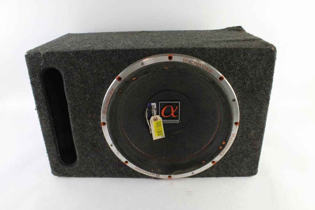 alphasonik subwoofer