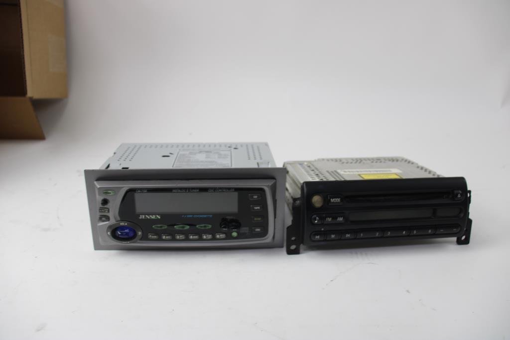 Alpine BMW Group, And Jensen Recoton Audio Corp Car Stereos, 2 Pieces