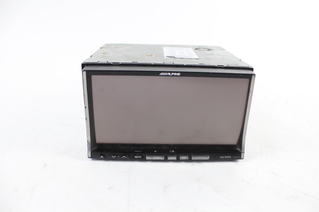 Alpine InDash GPS Navigation Receiver Property Room