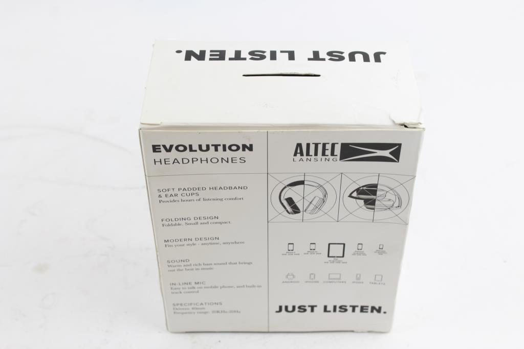 Altec Lansing Evolution Headphones Property Room