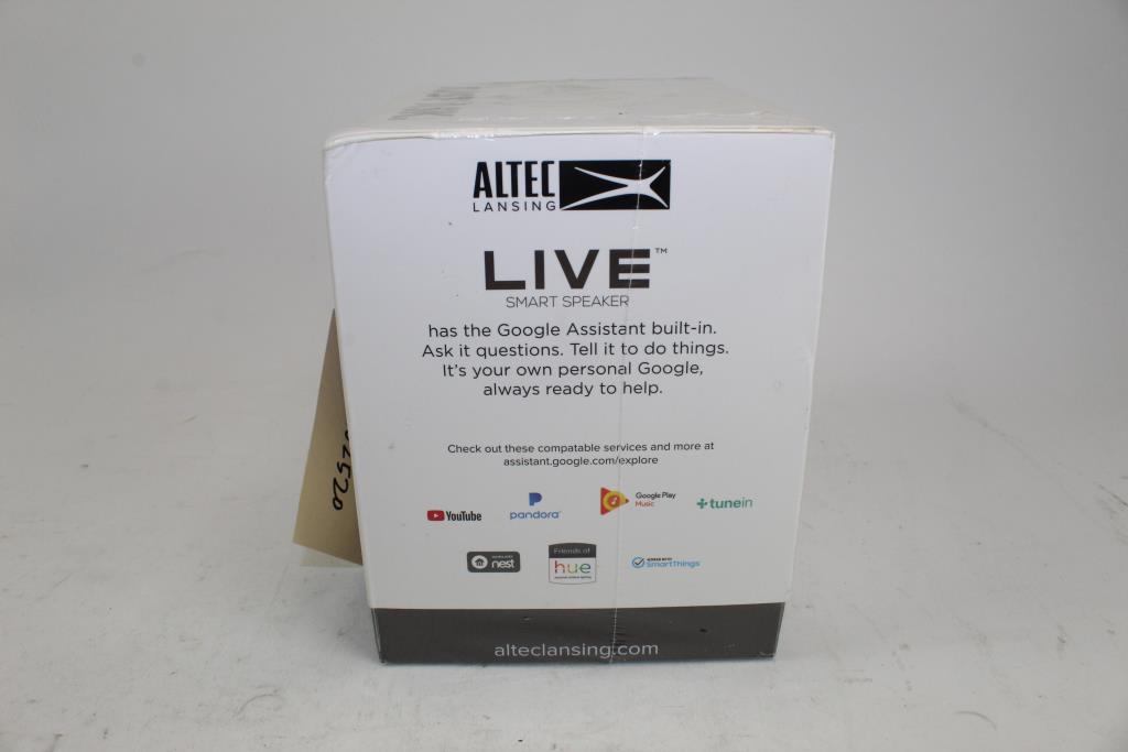 altec live smart speaker