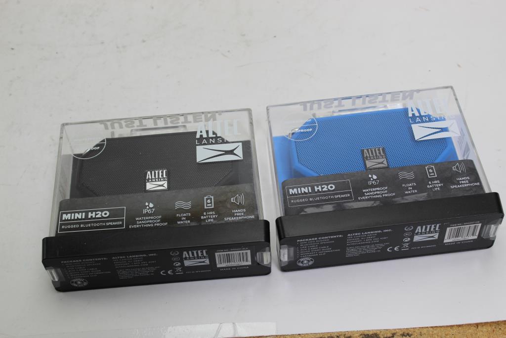 altec lansing mini h2o rugged bluetooth speaker