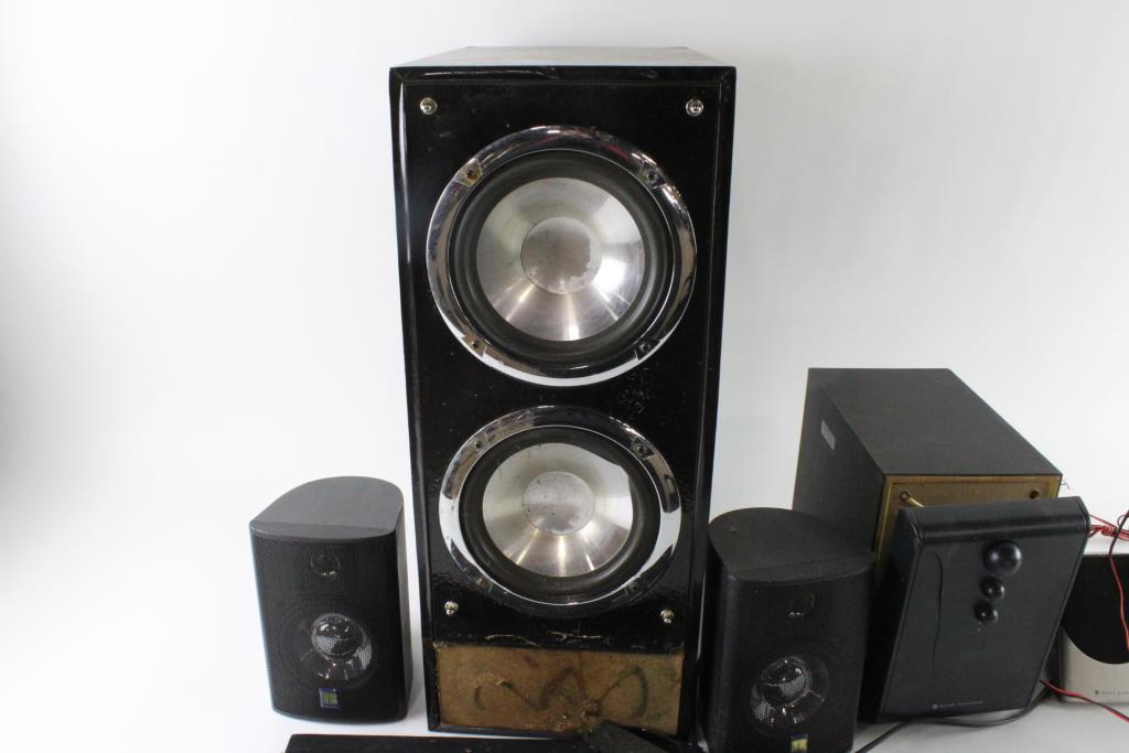 Altec lansing powered audio system property room