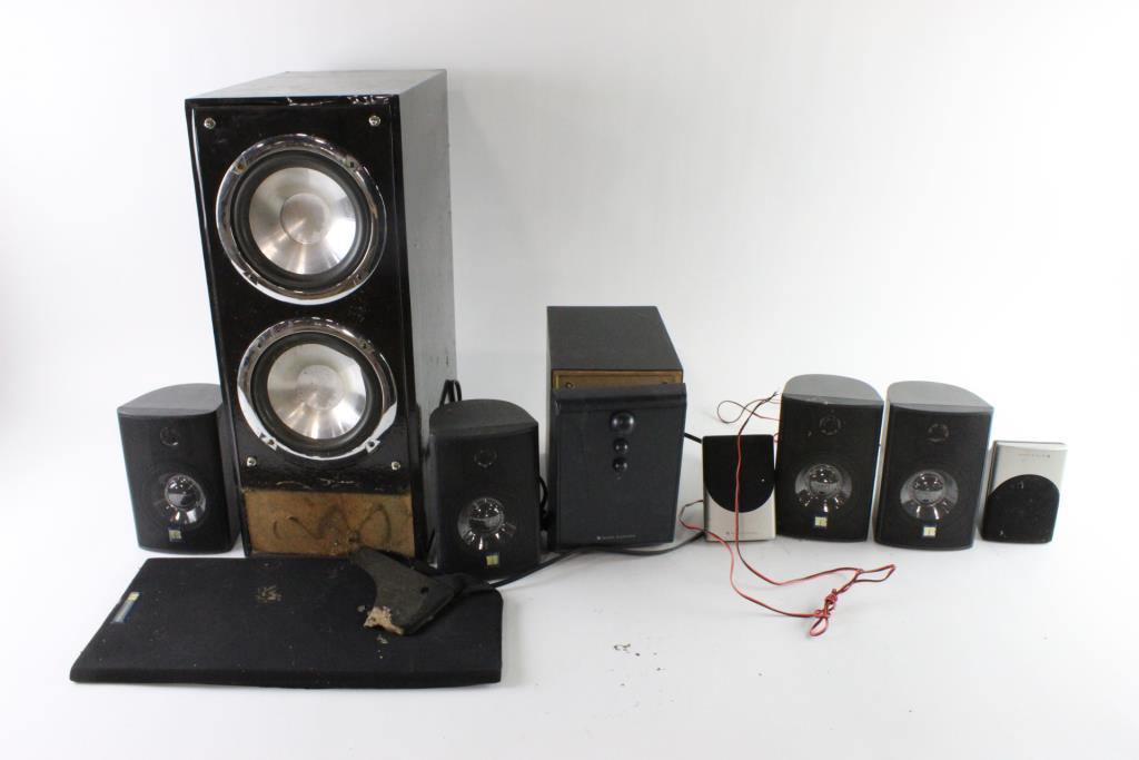 Altec lansing powered audio system property room