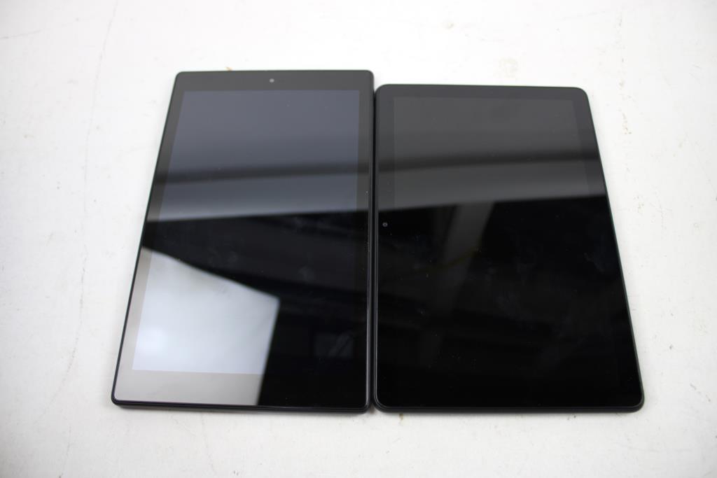 Amazon Fire Tablets Bulk Lot, 2 Pieces, Sold For Parts