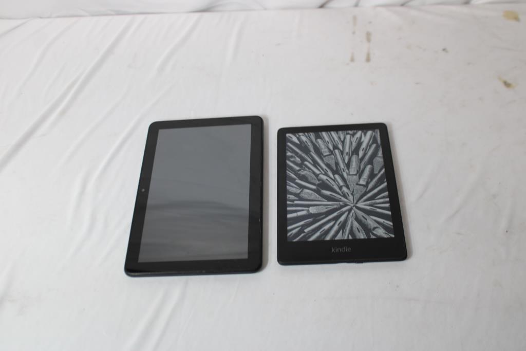 Amazon Kindle, Fire Tablet Bulk Lot, 2 Pieces, SOLD FOR PARTS