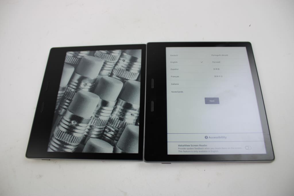 Amazon Kindle Tablet Lot, 2 Pieces, Sold For Parts