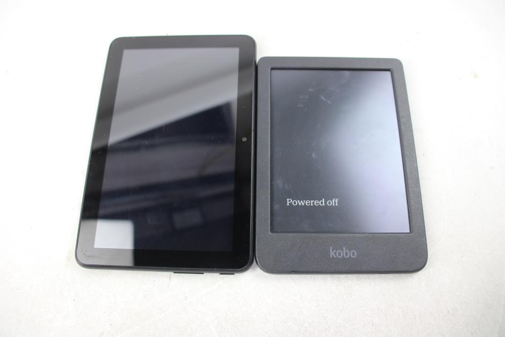 Amazon, Kobo, And More Tablets And E-Readers, 4 Pieces, Sold For Parts