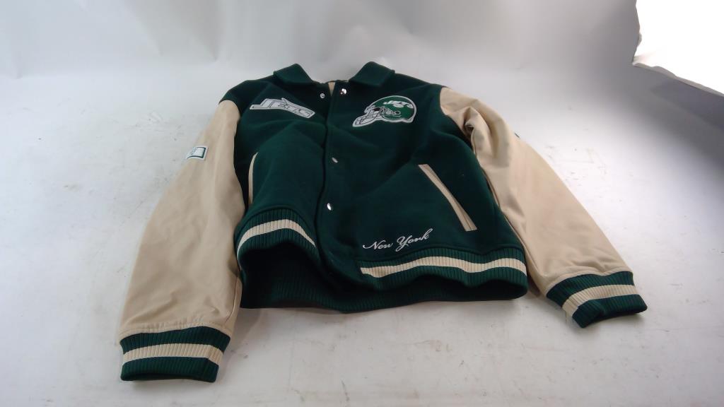 Ambercrombie & Fitch Jets NFl Sports Jacket Size L Property Room