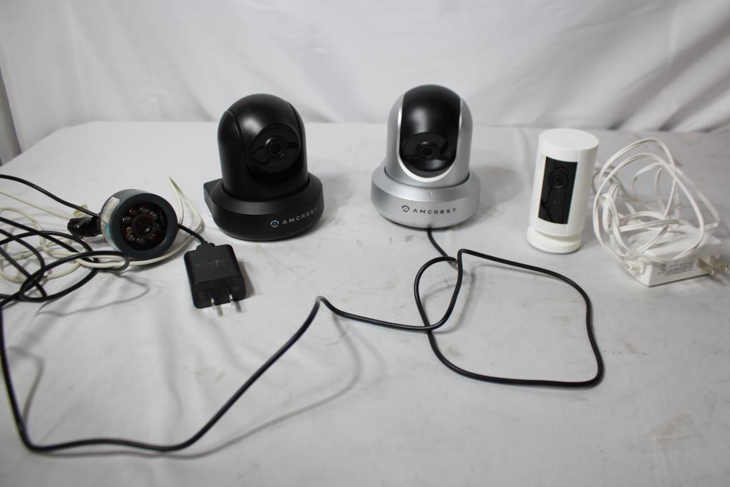 Amcrest Security Cameras, Ring Camera & Bunker Hill Security