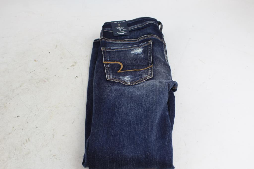 american eagle super low jegging