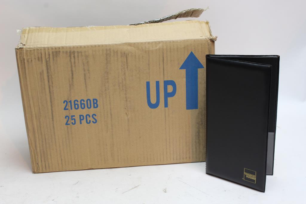 American Express Restaurant Check Presenters, 25 Pieces Property Room