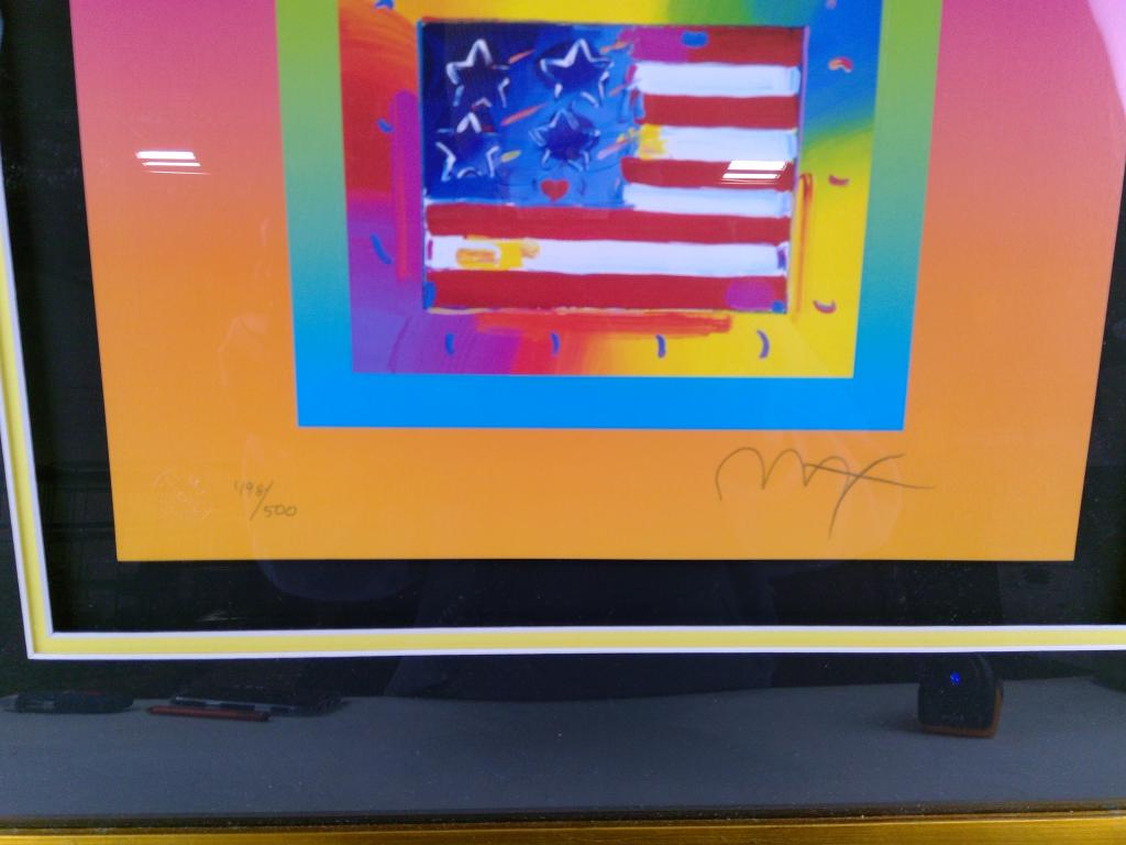 American Flag Painting
