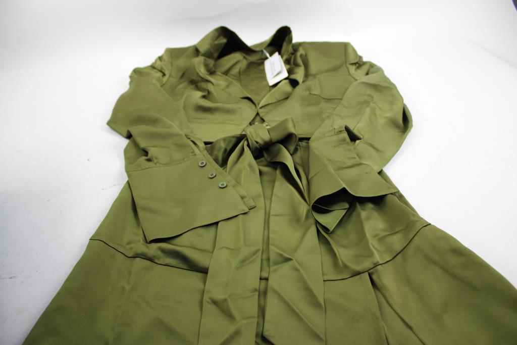 Amy Lynn Olive Green Gia Dress Size L