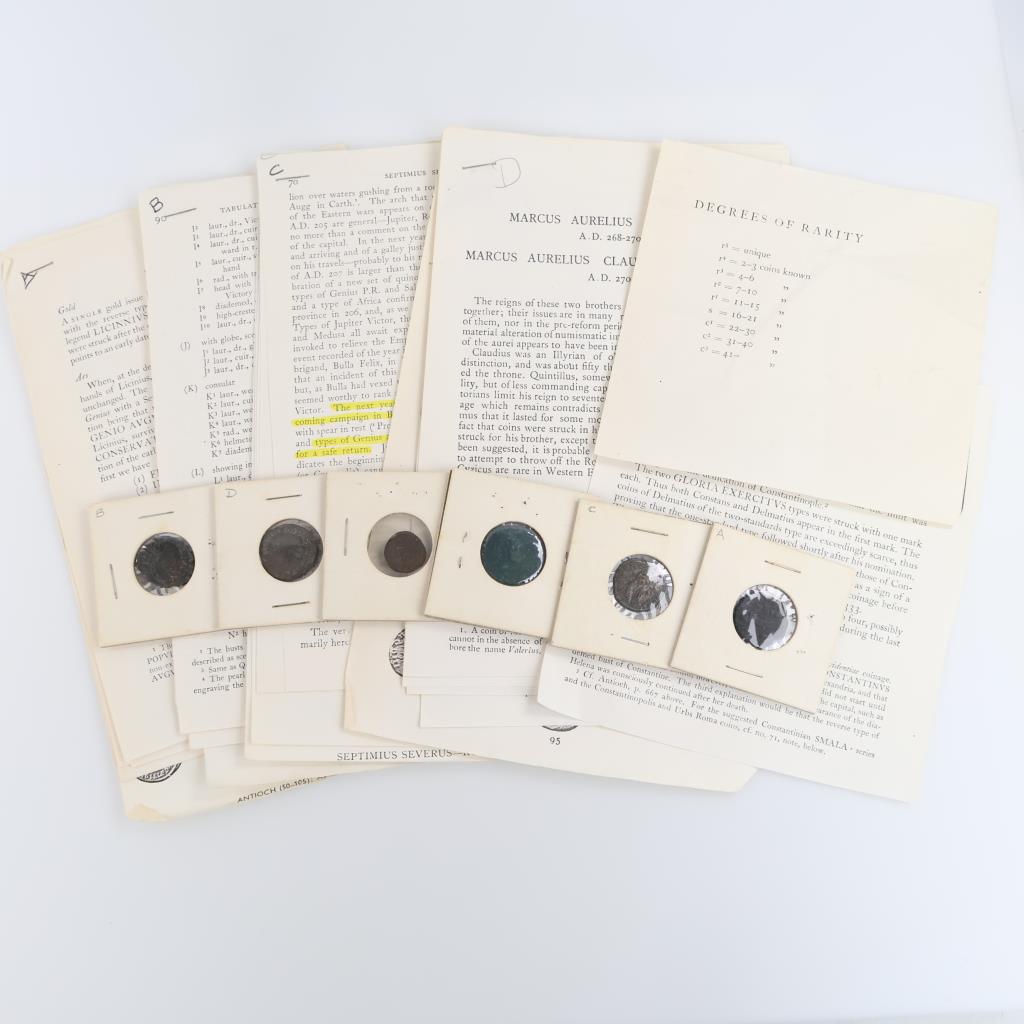 Ancient Tokens, 6 Pieces