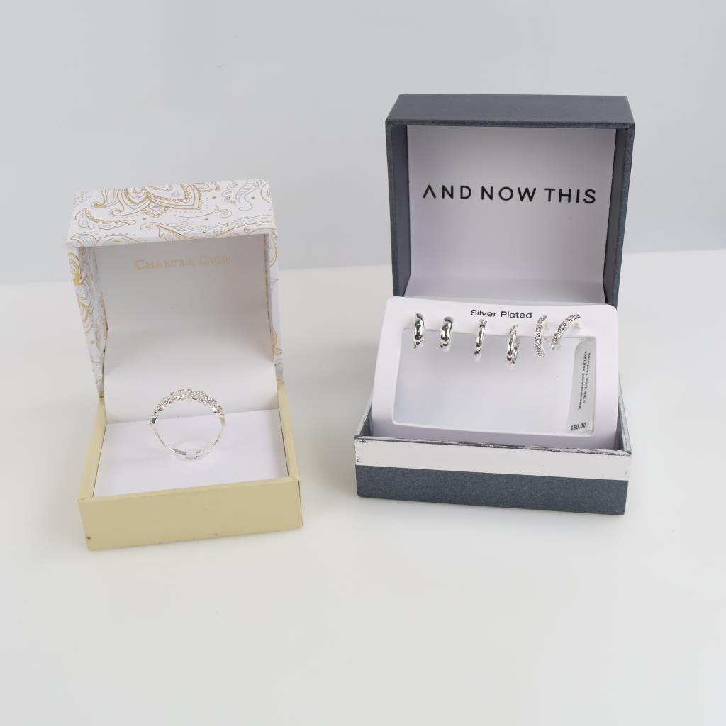 AND NOW THIS & Charter Club Mixed Jewelry, 4 Pieces