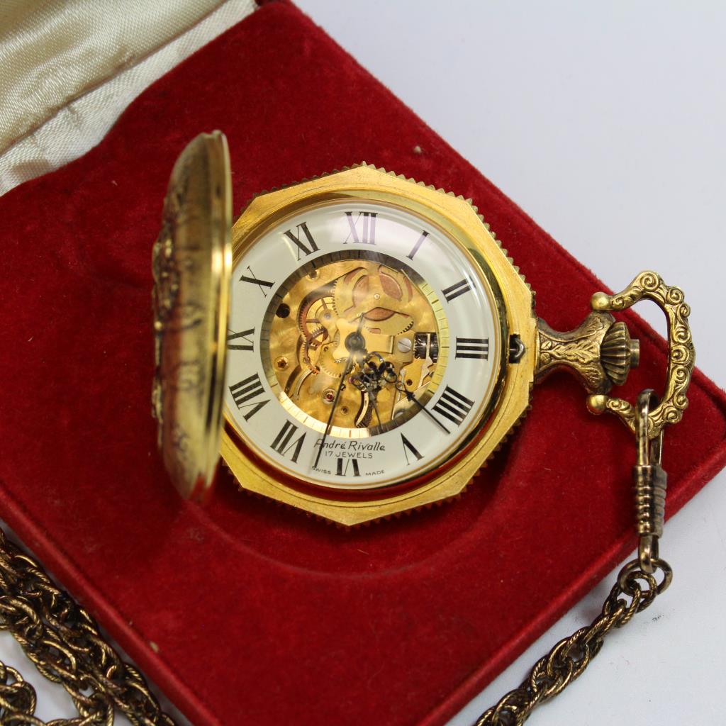 Andre rivalle pocket watch Clearance