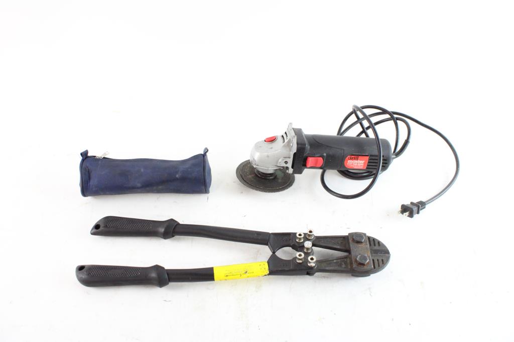 Angle Grinder, Boltcutters & More, 3+ Pieces Property Room