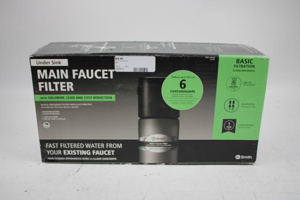 AO Smith Under Sink Main Faucet Filter