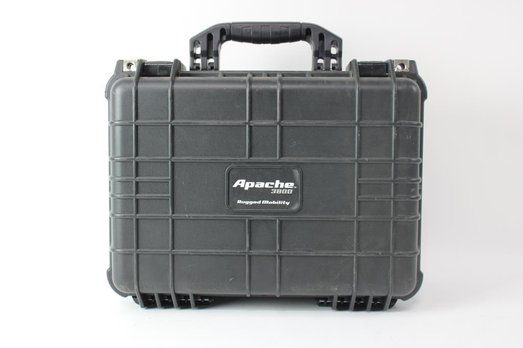 Apache 1800 Weatherproof Protective Hard Case – Orange, For Pistol, Tools, Camera, NWT