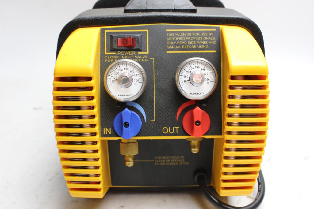 Appion G5Twin Refrigerant Recovery Machine Property Room