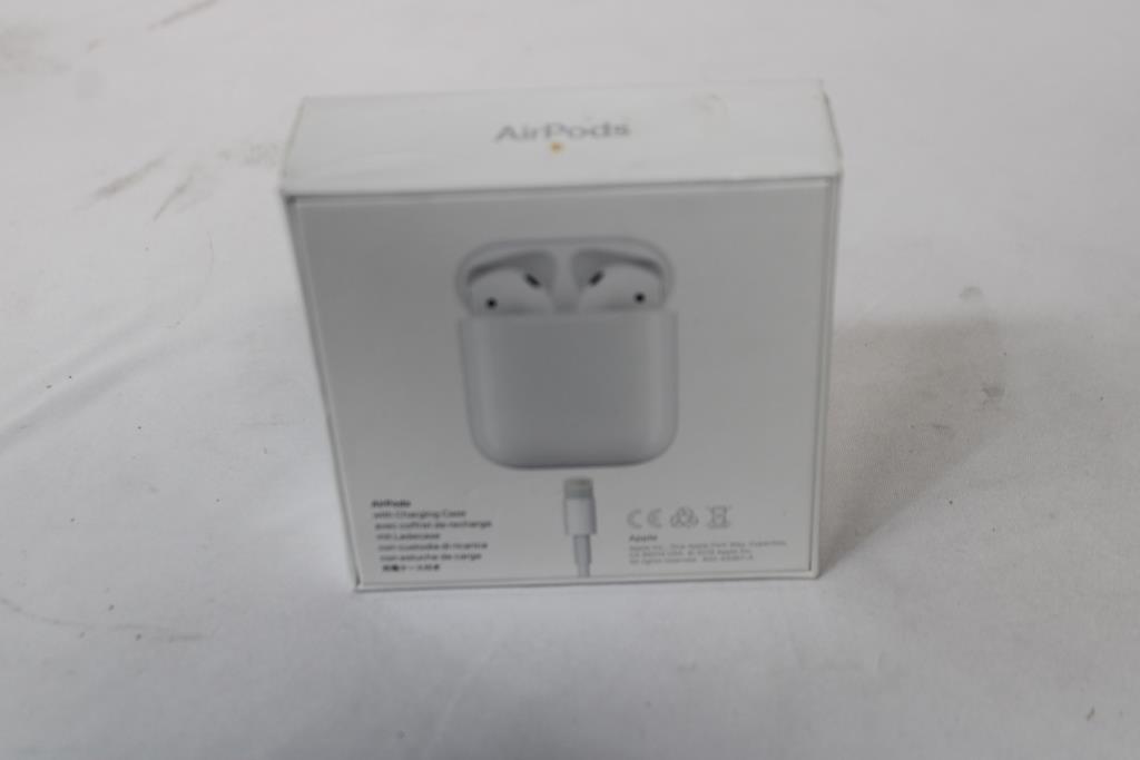 Apple Airpods With Charging Case, New In Box
