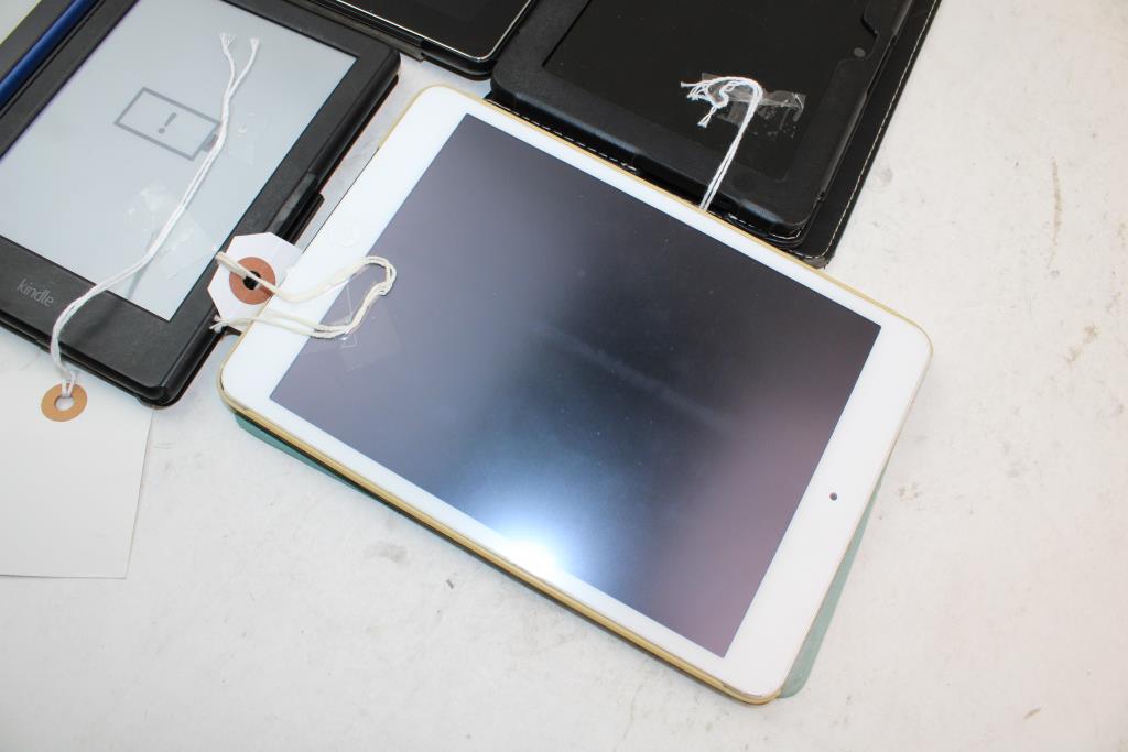 Apple & Amazon Assorted Tablets; 5 Pieces Property Room