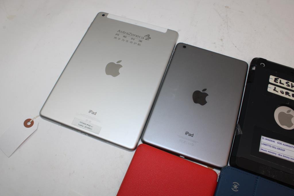 Apple Assorted Tablets & Amazon Kindle Tablet; 6 Pieces Property Room