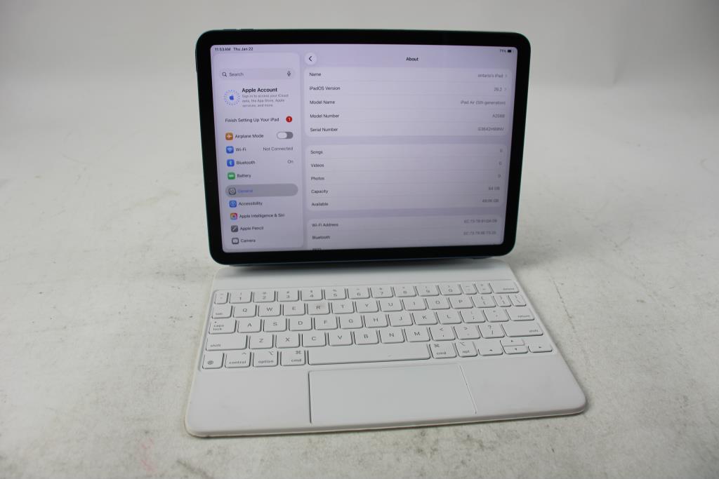 Apple IPad Air (5th Gen), 64 GB, Wi-Fi Only