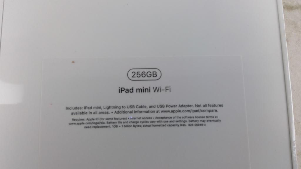 Apple IPad Mini 256 GB Gen 5