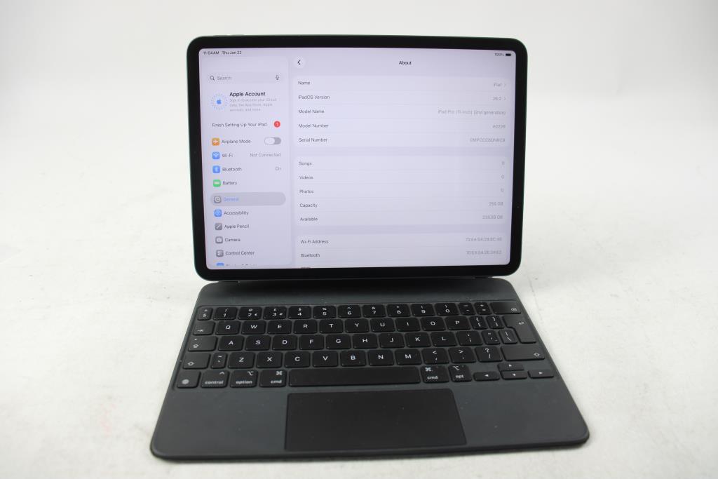 Apple IPad Pro, 256 GB, Wi-Fi Only