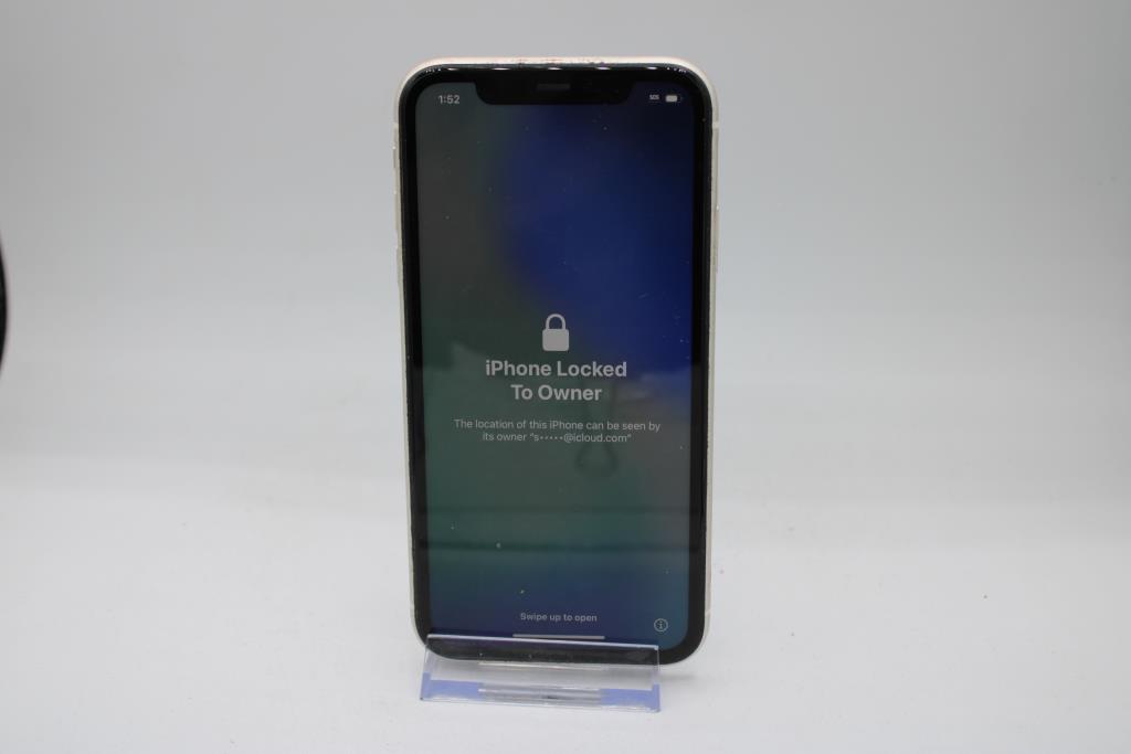 Apple IPhone 11, 128 GB, Unknown Carrier, Locked To Owner - SOLD FOR PARTS ONLY