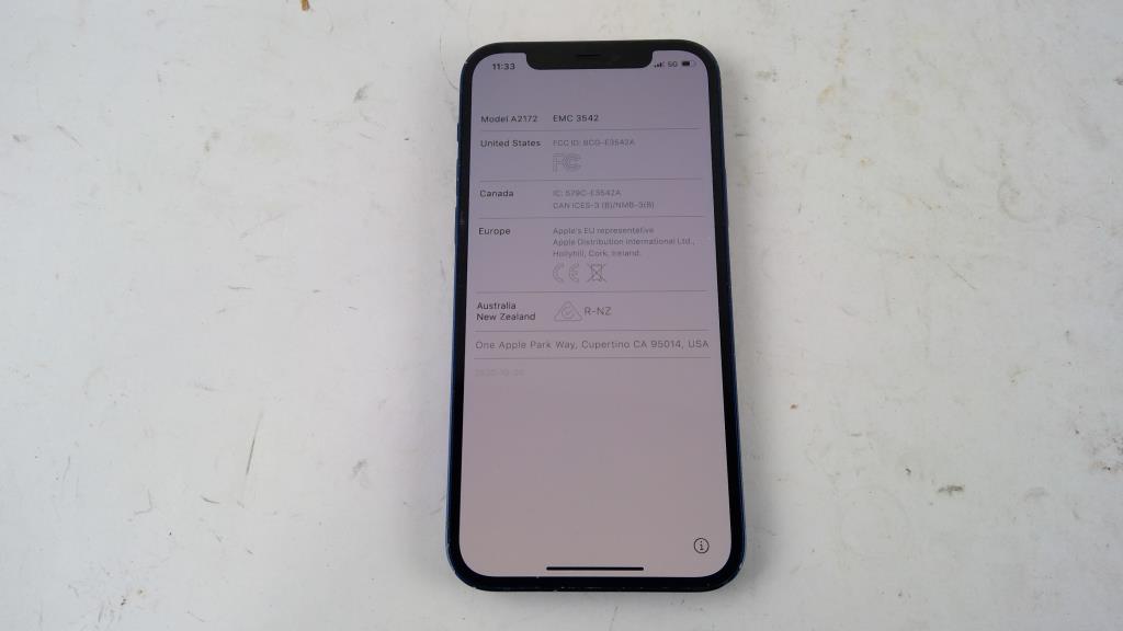 Apple IPhone 12 Activation Locked, Sold For Parts