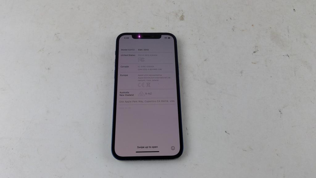 Apple IPhone 12, Activation Locked, Sold For Parts