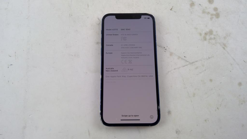 Apple IPhone 12 Activation Locked, Sold For Parts