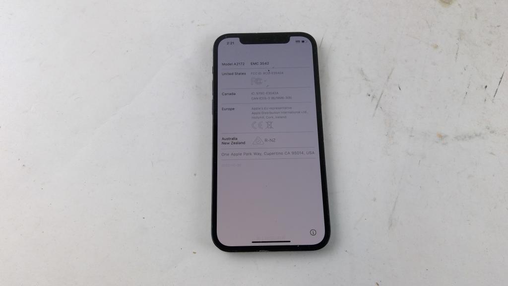 Apple IPhone 12 Activation Locked, Sold For Parts