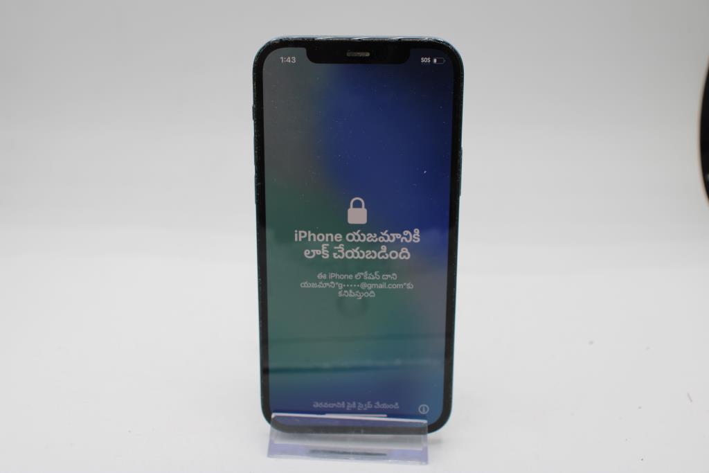 Apple IPhone 12 Pro, 256GB, Unknown Carrier, Locked To Owner - SOLD FOR PARTS ONLY