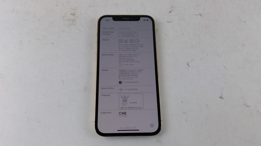 Apple IPhone 12 Pro, Activation Locked, Sold For Parts