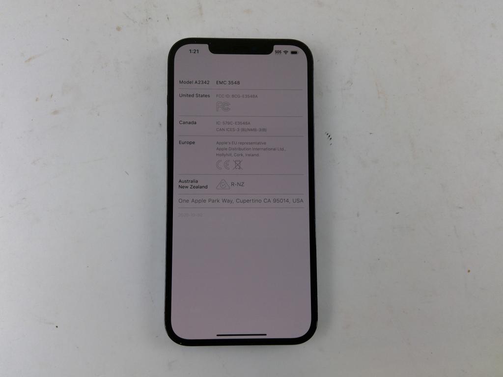Apple IPhone 12 Pro Max Activation Locked, Sold For Parts
