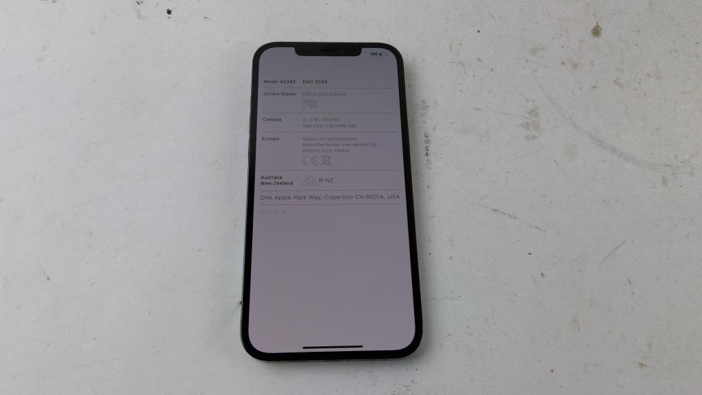Apple IPhone 12 Pro Max, Activation Locked, Sold For Parts
