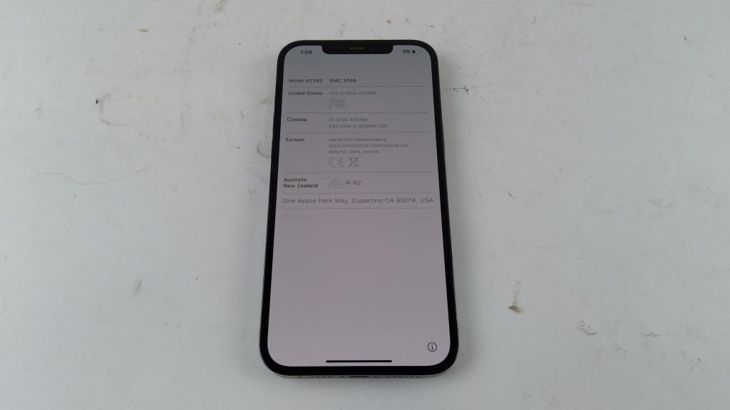 Apple IPhone 12 Pro Max, Activation Locked, Sold For Parts