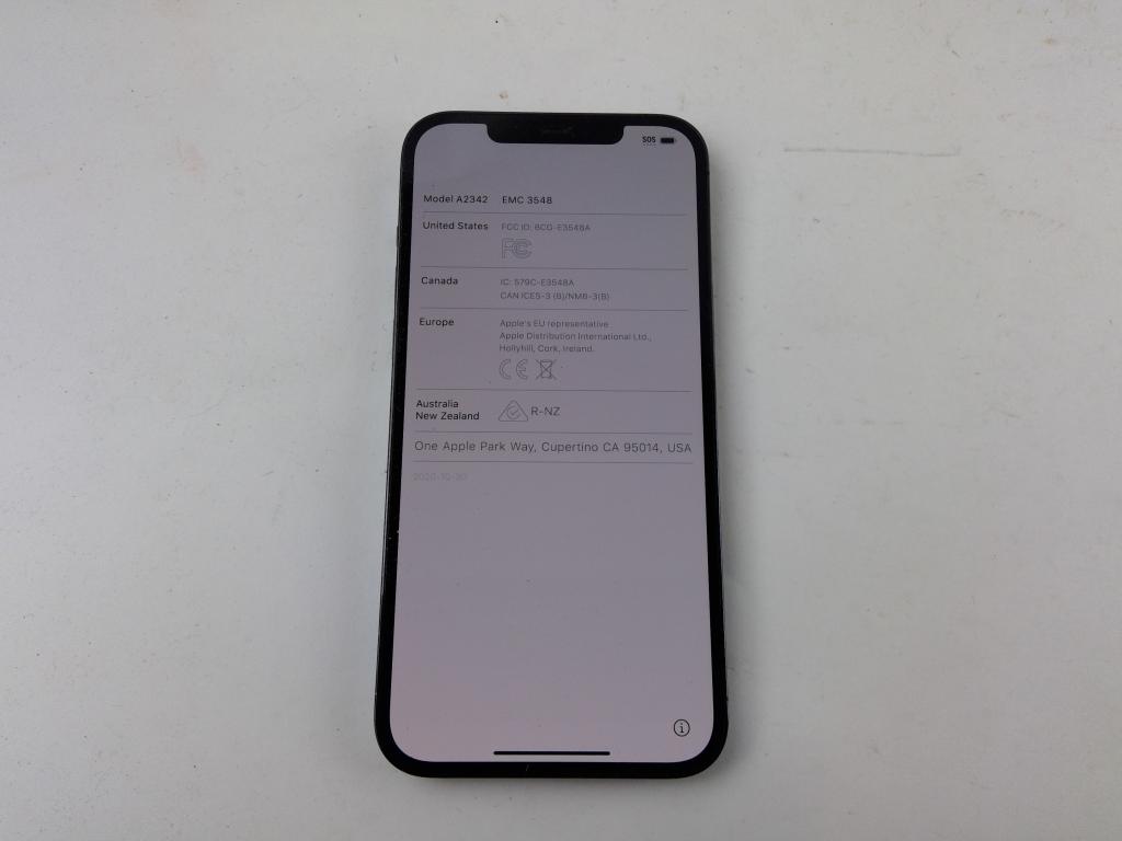 Apple IPhone 12 Pro Max Activation Locked, Sold For Parts