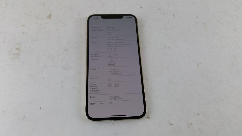 Apple IPhone 12 Pro Max, Activation Locked, Sold For Parts